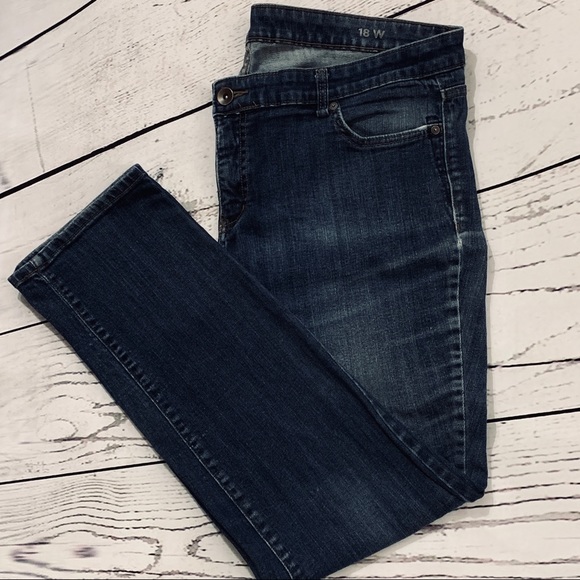 jcpenney Denim - JCP Plus Size Slim Straight High-Stretch Jeans